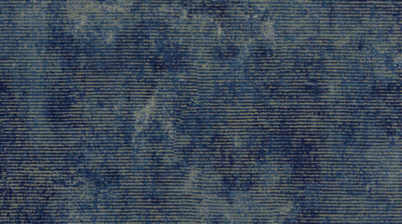 Behang Pagode blauw